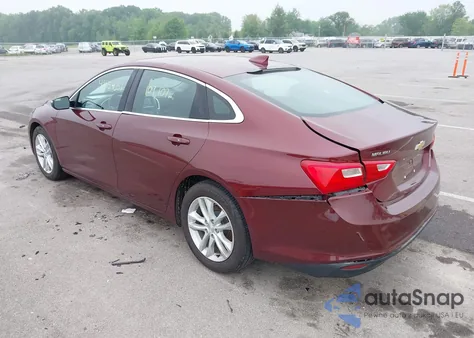 2016 Chevrolet Malibu Lt из США, поврежденный, VIN 1G1ZE5ST8GF280098